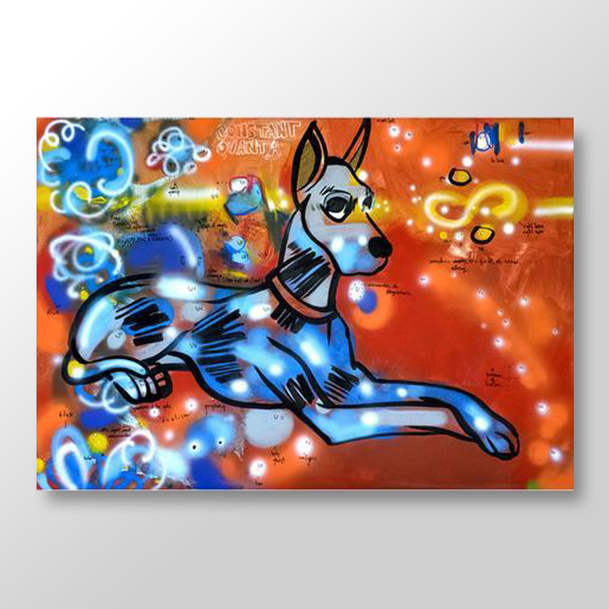 Constant Quanta - Right Here Right Now - Lebo Steel Mineral Print